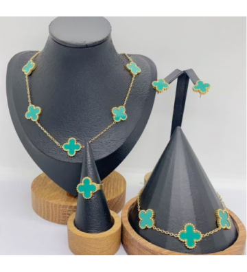 Collares acero Dorado...