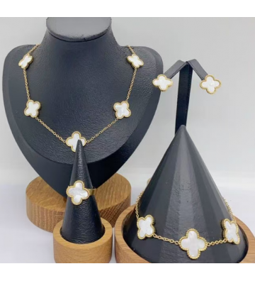Collares acero Dorado...