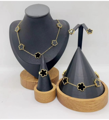 Collares acero Dorado...