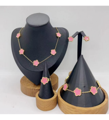 Collares acero Dorado...