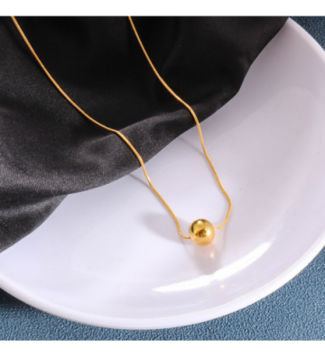 Collares acero Dorado...