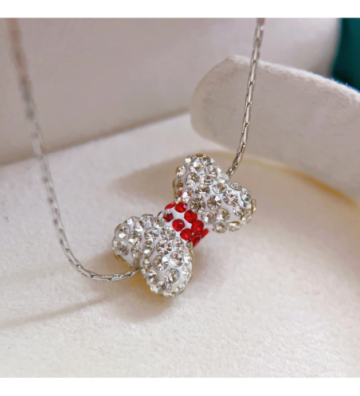 Collares acero Plateado...