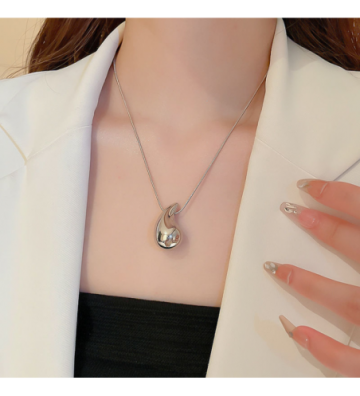 Collares acero Plateado...