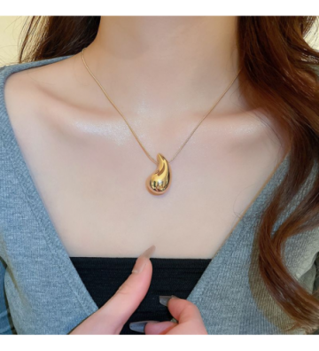 Collares acero Dorado...