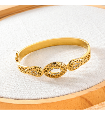 Pulseras brazaletes acero...