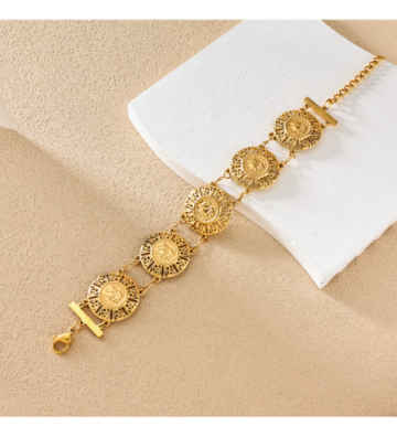 Pulseras brazaletes acero...