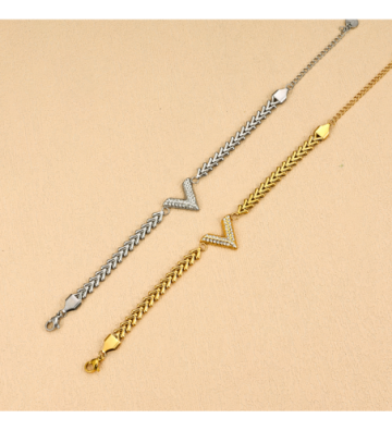 Pulseras brazaletes acero...