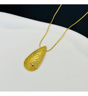 Collares acero Dorado...