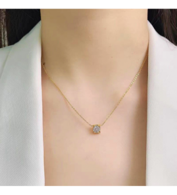 Collares acero Dorado...