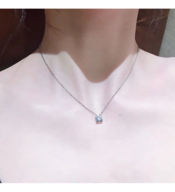 Collares acero Plateado...