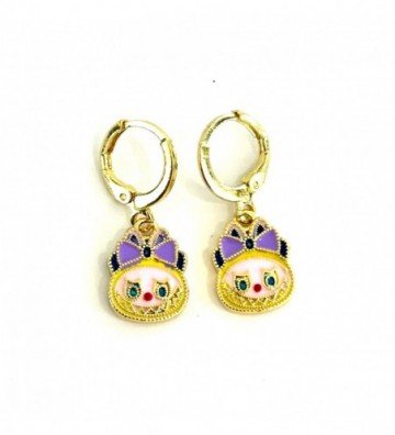 Pendientes acero Dorado