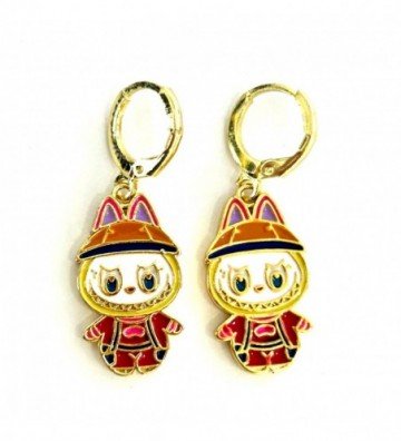 Pendientes acero Dorado