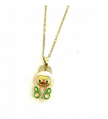 Collares acero Dorado