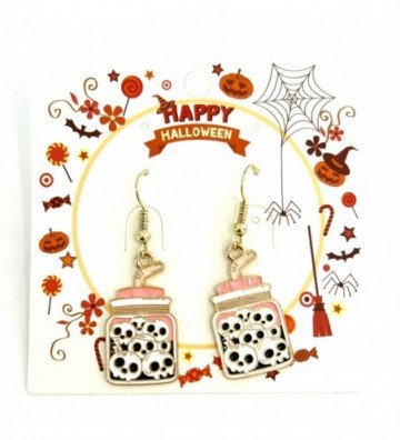 Pendientes acero,Halloween...