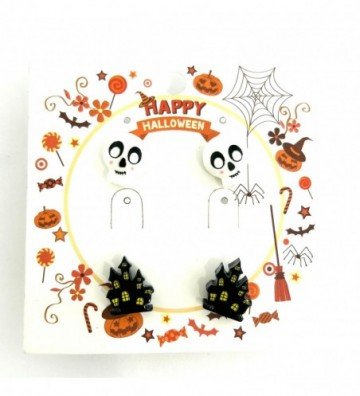 Pendientes acero,Halloween...