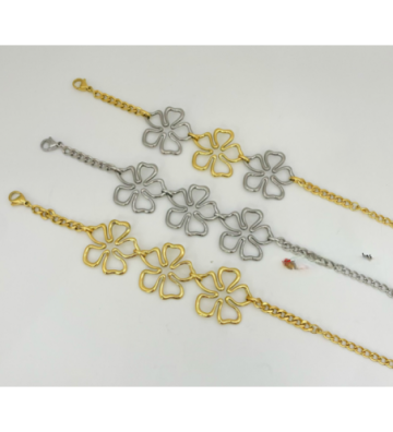 Pulseras brazaletes acero...