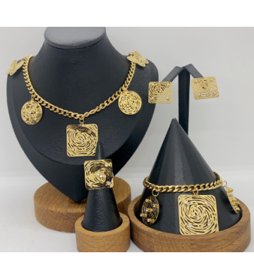 Pulseras brazaletes acero...