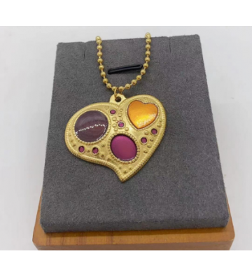 Collares acero Dorado...