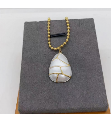 Collares acero Dorado...