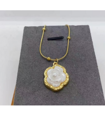 Collares acero Dorado...