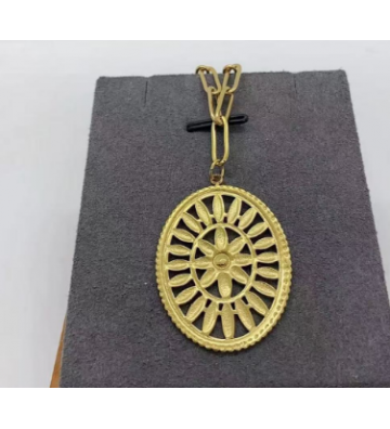 Collares acero Dorado...