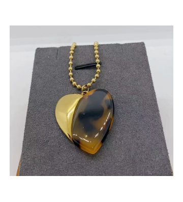 Collares acero Dorado...