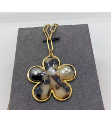 Collares acero Dorado...