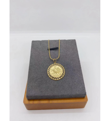 Collares acero Dorado...