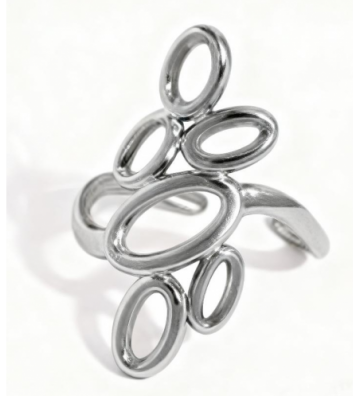 Anillos Sortijas acero...