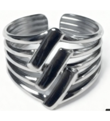 Anillos Sortijas acero...