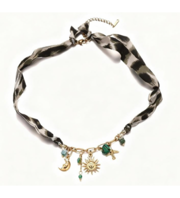 Collares acero Dorado...