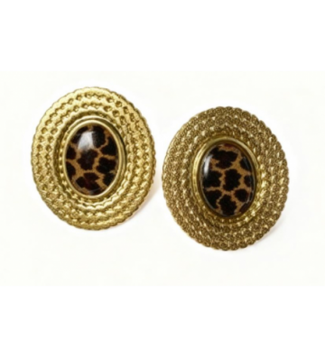 Pendientes acero Dorado...