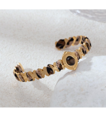 Pulseras brazaletes acero...