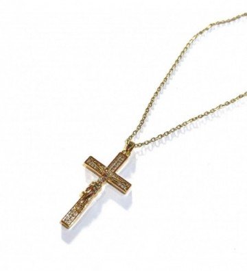 Collares acero Dorado