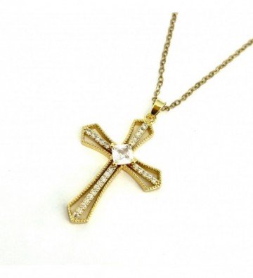 Collares acero Dorado