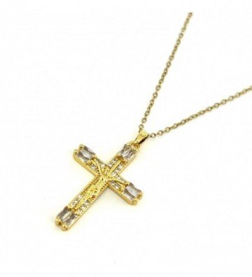 Collares acero Dorado