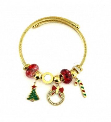 Pulseras brazaletes acero