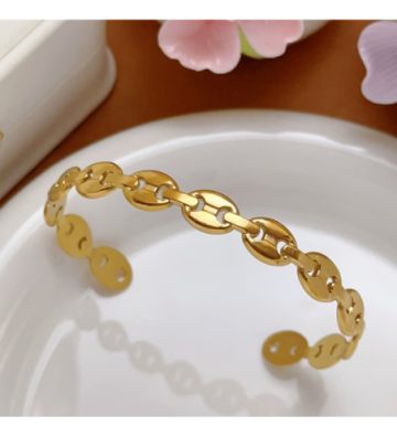 Pulseras brazaletes acero...