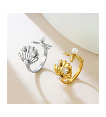 Anillos Sortijas acero...