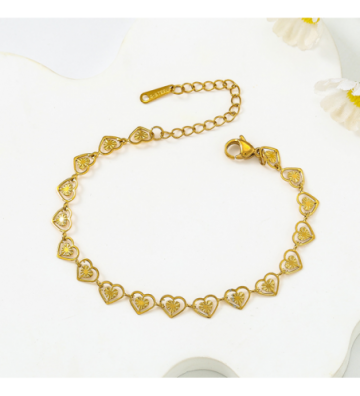 Pulseras brazaletes acero...