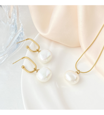 Collares acero Dorado...