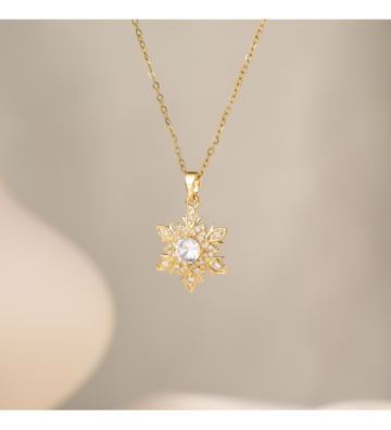 Collares acero Dorado...