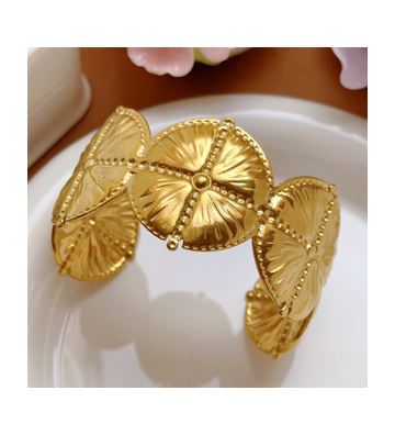 Pulseras brazaletes acero...