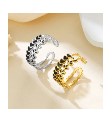 Anillos Sortijas acero...