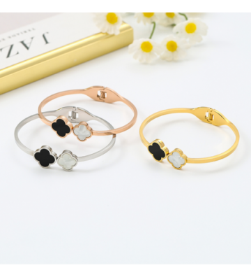 Pulseras brazaletes acero...