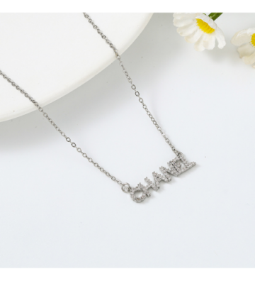 Collares acero Dorado...