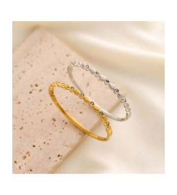 Pulseras brazaletes acero...