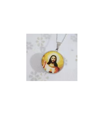 Collares acero Plateado...