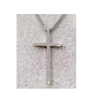 Collares acero Plateado...