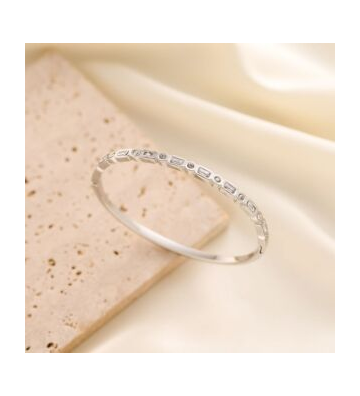 Pulseras brazaletes acero...